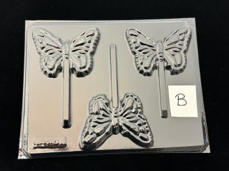 1310 Butterfly Chocolate Candy Mold  FACTORY SECOND
