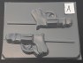 x183 Male Penis Revolver Gun Chocolate Candy Lollipop Mold FACTORY SECOND