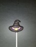 2449 Witch Hat Chocolate or Hard Candy Lollipop Mold