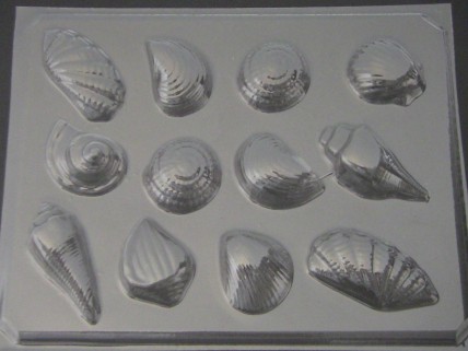 1708 Shells Chocolate Candy Mold